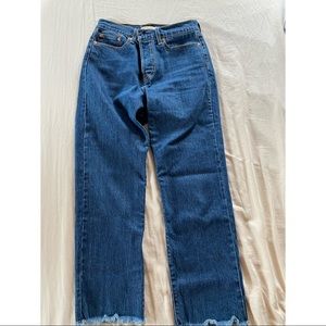 Levi’s jeans. Worn once.